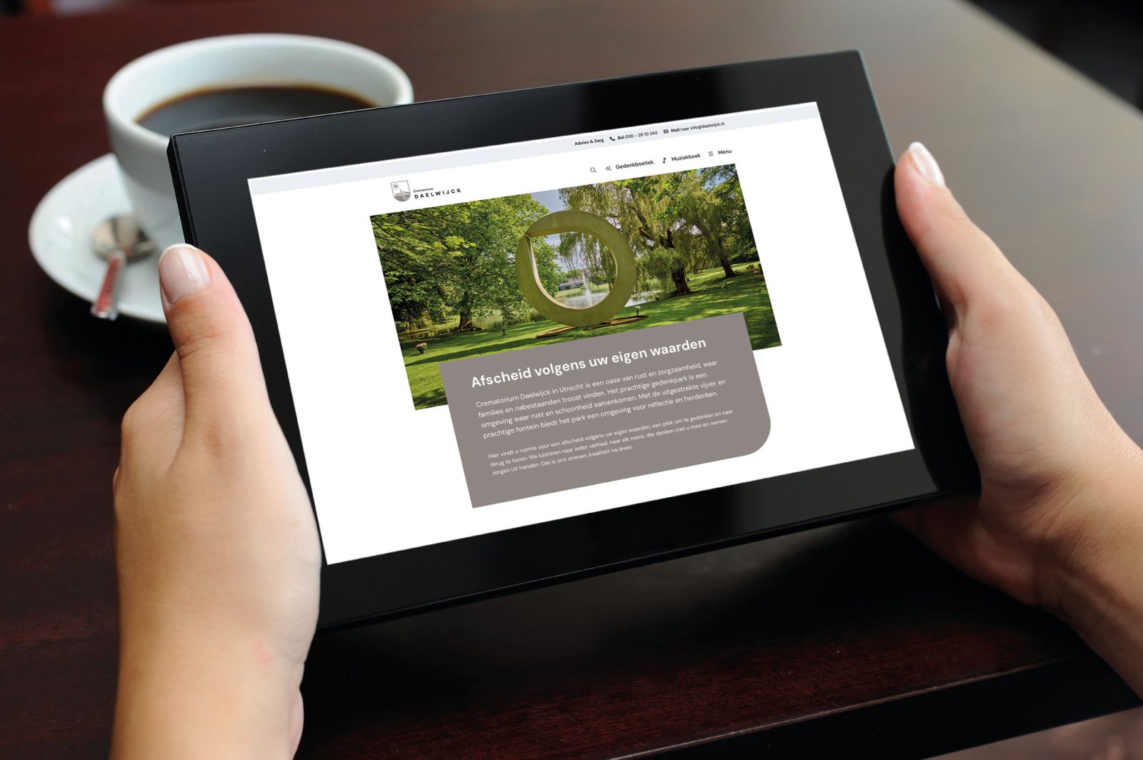 Nieuwe website
